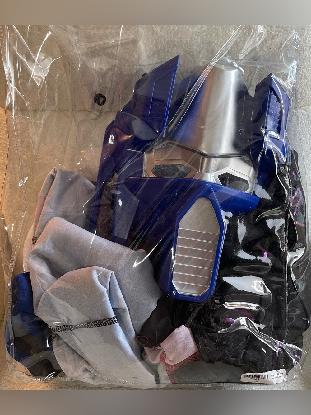 Transformers kids Halloween costume